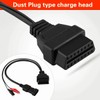 Goliton® OBD2 3 Pin to Fiat 16 Pin Adapter OBDII