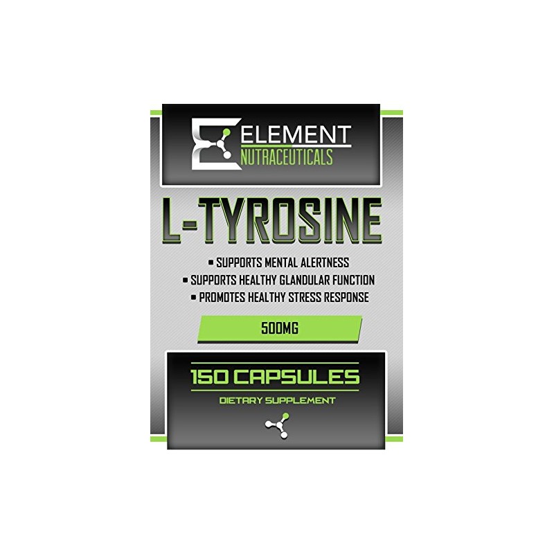 Element Nutraceuticals L-TYROSINE (150ct x 500mg)