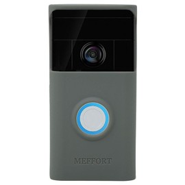 Meffort Inc Silicone Skin Case Cover Compatible with Ring Video Doorbell (1st Generation) and All-New Ring Battery Doorbell (2024 Release) – Durable Weather, UV & Rain Protection