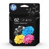 HP 62 Black/Tri-Color Ink (2-Pack) | Works with Envy 5540,