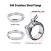 EVIL ENERGY 3.0 Inch V Band Clamp with Flange Male