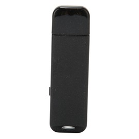 Digital USB Voice Recorder U Disk Shaped AI Intelligent HD Noise Reduction Voice Activated USB Flash Drive Recorder Neutral English, Black 32GB