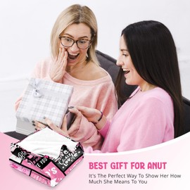 PVDSAVE Aunt Gifts Birthday Gifts for Aunt Gifts for Aunt from Niece Auntie Gift Ideas Christmas Mothers Day Birthday Gifts for Aunt Great Aunt Gifts from Nephew Best Aunt Ever Gifts Blanket 50"x60"