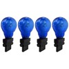 4-Pack Blue 3157 Bright Light Bulbs Car Auto Signal Turn