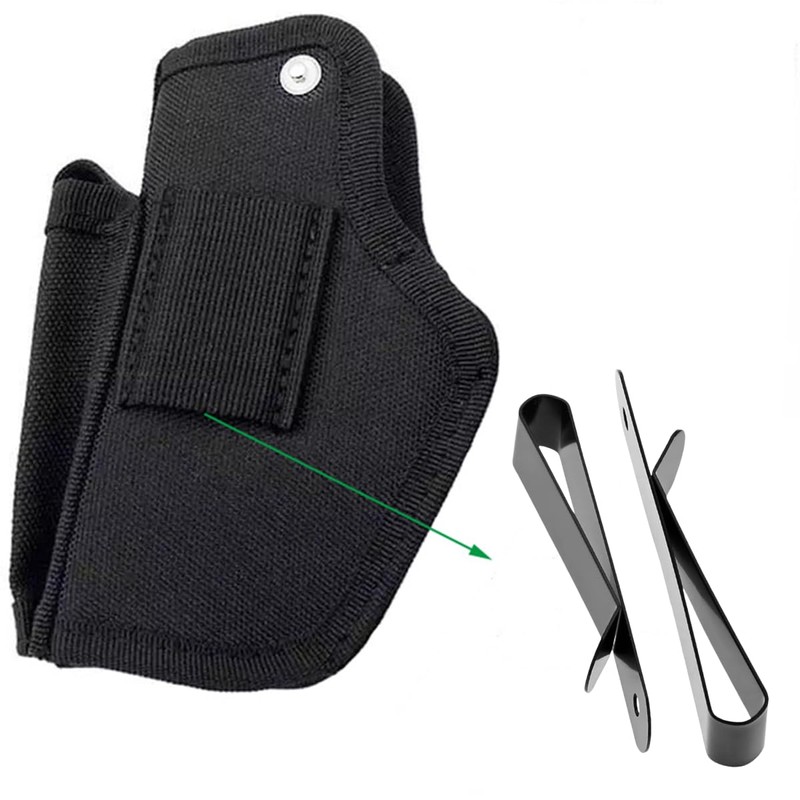 dophee 10Pcs Metal Belt Clip Holster Sheath Belt Clip Clasp