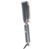Hot Comb Electric Folding Design Ergonomic Handle Curls Straight Hair