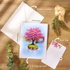 Mothers Day Pop Up Cards, 3D Cherry Blossom Tree, Swans