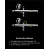 InoKraft Airbrush sets with 3 Nozzle 0.2, 0.3 & 0.5