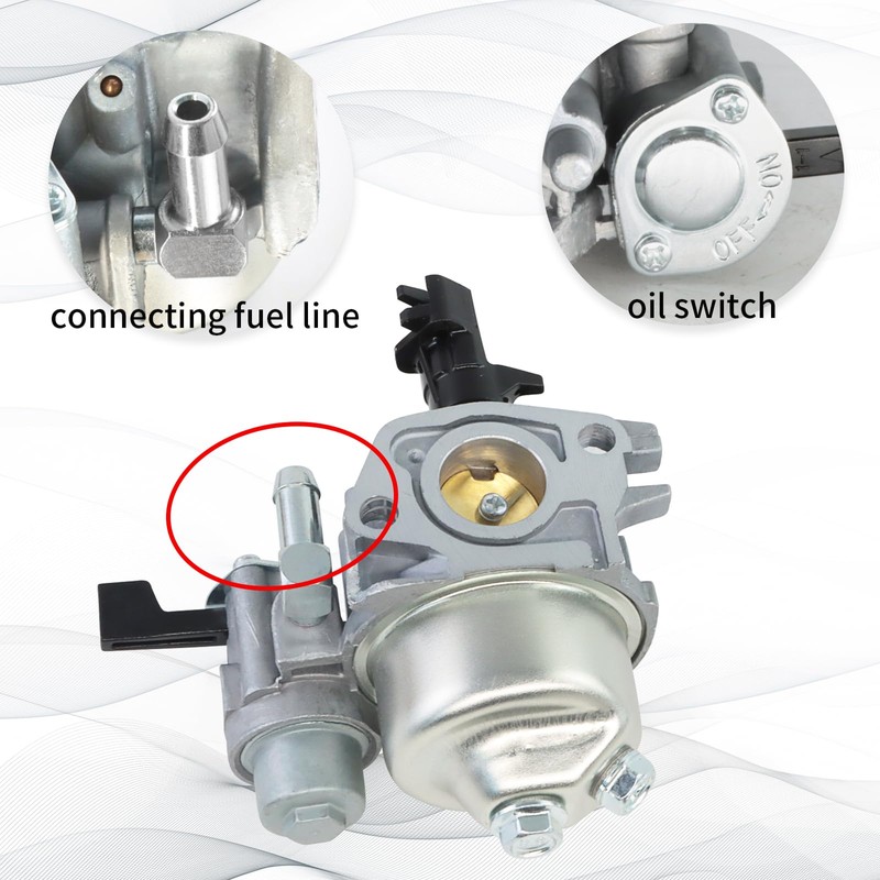KIKITE CR950 Carburetor Assembly Compatible with Briggs and Stratton 596079