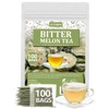 Premium 100 Bitter Melon Tea Bags, Made with 100% Pure