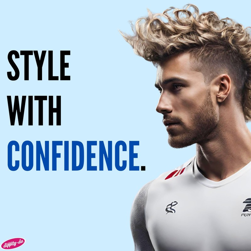 Dippity Do Power Gel - Men's Strong Hold Hair Gel