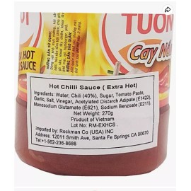Cholimex Extra Hot Chili Sauce - Tương Ớt Cay Nồng Cholimex Extra Hot