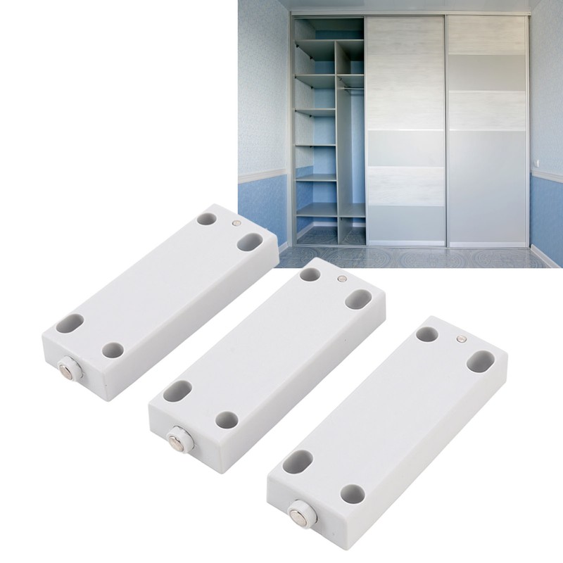 3pcs Magnetic Touch Push Open Latch Adjustable Drawer Wardrobe Magnetic
