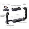 Anntery FX30/FX3 Cage for Sony Camera with Removable NATO Rail