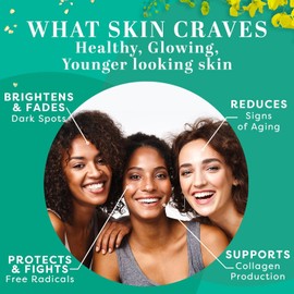 [Japanese Moisturizing Cream] TruSkin Vitamin C Serum (For Face) - Skin tone and eye serum - Vitamin C, Hyaluronic Acid, Vitamin E, 30ml 60ml (x 1)