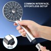 Shower Head, Economy Shower Head, Large Rain Shower, Pressure Increasing,