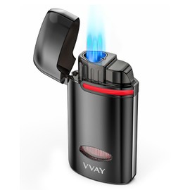 VVAY Jet Lighter, 3 Flame - Butane Refillable (Butane Gas Not Included)