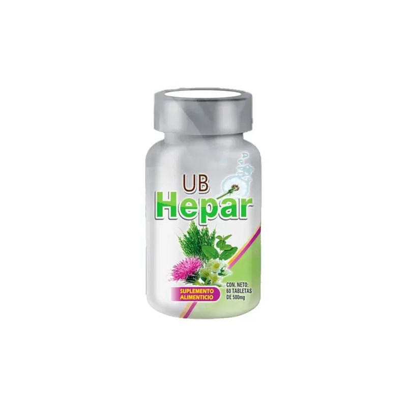 Cardo Mariano UB Natural: Suplemento Herbal UB Hepar para Salud