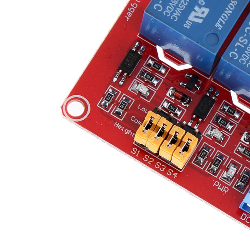 24V Relay Module 4 Channel Optocoupler Relay Module Board High