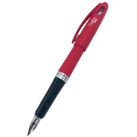 Kitera TRF93B Traditiono Fountain Pen, Vermillion Axis, Pentel