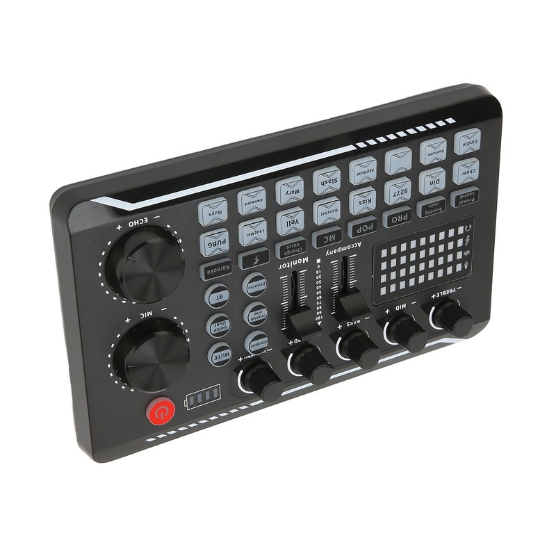 Sound Mixer Multiple Sound Effects Voice Change Live Broadcast Sound
