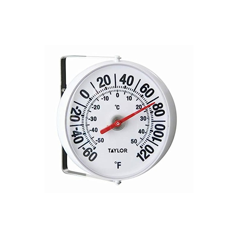 Taylor Precision Products 5159 5-1/4-Inch Diameter Outdoor Thermometer