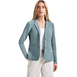 Street One Women's Basic Blazer with Structure, Arona Blue