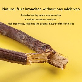 Dbeans Flourithing Guinea Pig Toys Apple Sticks, Tissimo Grass Sticks, Sweet Bamboo,Types of Combined Chew Toys,Pertain Chinchilla Squirrel Gerbil Hamster Squirrel Guinea Pigs