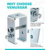 Upgrade Channel Trolley Track Hanger Bracket for UNISTRUT Strut Channel,