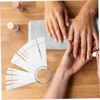 FOMIYES 1set Nail Tech Supplies Nail Art Display Boards Sample