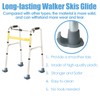 Walker Skis Glides for Folding Walkers, Walker Ski Glides, Walker