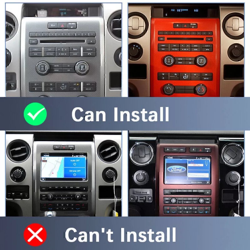 GEARZAAR 9" Android 13 Apple Carplay Car Radio Nav GPS