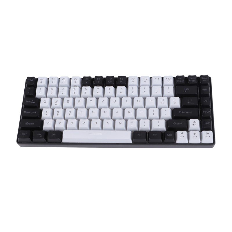 Gaming Keyboard Type C 84 Keys RGB Backlit Ergonomically Curved
