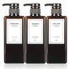 Shampoo Bottle Labels Dispenser Waterproof Seal Refill Bottle Stickers Shampoo