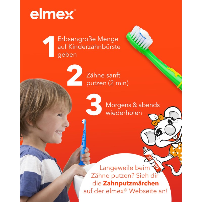 elmex Children's Toothpaste 1000 ppm