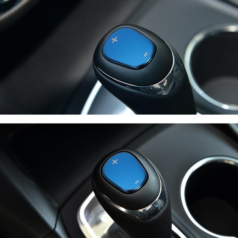 TOMALL Car Gear Shift Knob Cover Compatible with Chevy Equinox