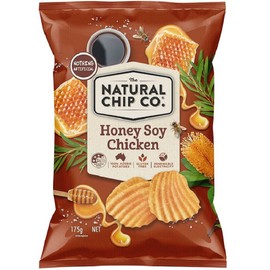 The Natural Chip Co. Share Pack Honey Soy Chicken 175g **BEST BEFORE Oct 2025**