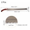 uxcell 24 Inch Pruning Saws, Straight Blade Hand Saw Wood