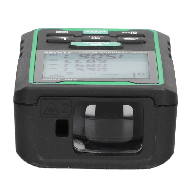 SW‑100G Green Light Rangefinder Handheld Universal Distance Meter for Indoor