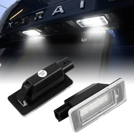 Kotesoto New X-Trail T33 LED License Plate Lamp, Serena C27 LED License Lamp, X-Trail T32, License Plate Light, Rogue J50, License Plate Light, Skyline Crossover, Z51, Z50 Type, License Plate Light