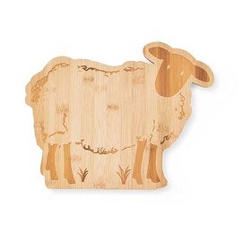 Cooksmart British Designed Wooden Sheep Shaped Chopping Boards | Wooden Chopping Board/Paddle Board Lovely Board for All Types of Kitchen | Wood Chopping Boards Great for Chopping Meat & Veg