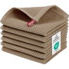 Moosfor Tea Towels, 100% Cotton, Set of 6, 30 x