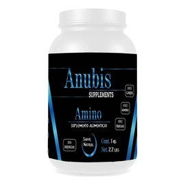 Aminoácidos Anubis en Polvo Natural de 1 kg para Pre Entreno