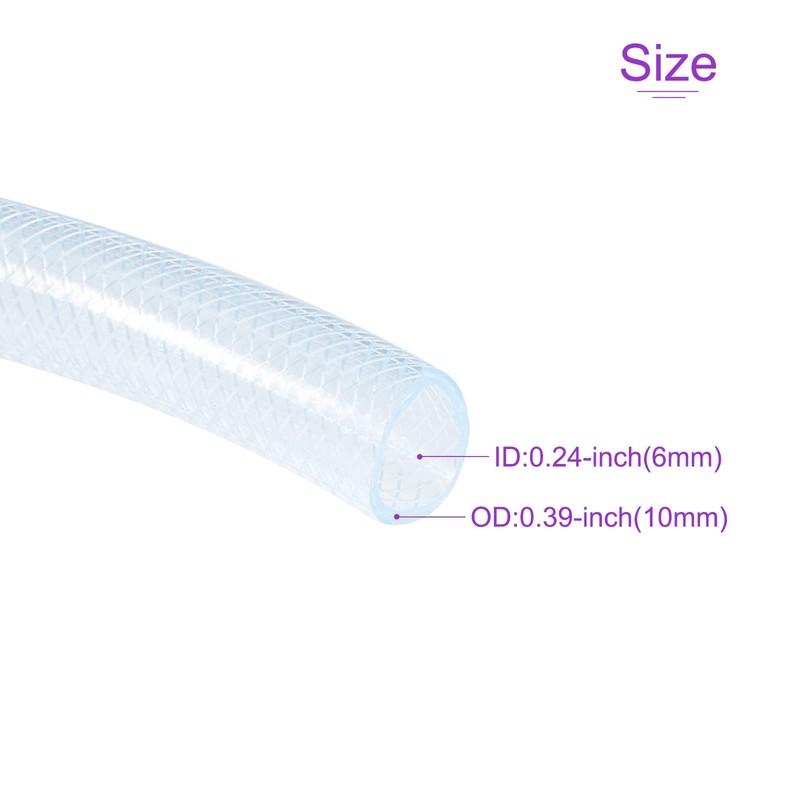 DMiotech 12 mm i.D. 16 mm other braided PVC pipe,