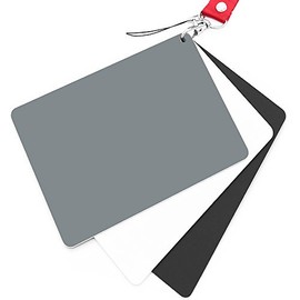 Anwenk Grey Card White Balance Card 18% Exposure Photography Card 5X4 Custom Calibration Camera Checker Video, DSLR and Film 