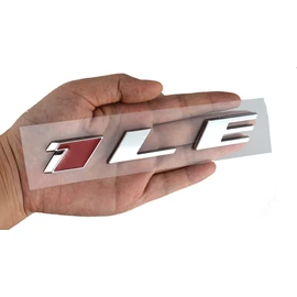 Aimoll 1LE Emblem Badge Letter Rear Side Replacement for Camaro 1LE Door Genuine (1pc Chrome)
