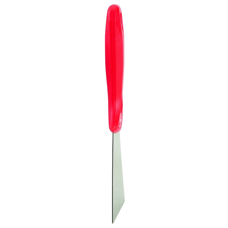Vikan 40094 Stainless Steel Hand Scraper, Red, 235mm Length, 100mm