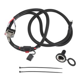 uxcell 1 Set 133.5cm 52.56" Universal Automotive Switched Fuse Bypass Kit Fuse Bypass Switch