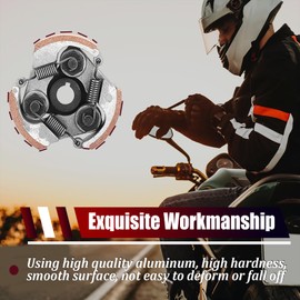 4 Stroke Bicycle Clutch Kit, Mini Moto Clutch, Waterproof Centrifugal Clutch Replacement Fits for 47cc 49cc Mini Moto for Dirt Bike ATV