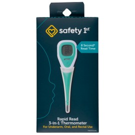 Safety 1st Safety 1st Rapid Read 3-In-1 Thermometer, Aqua, One Size